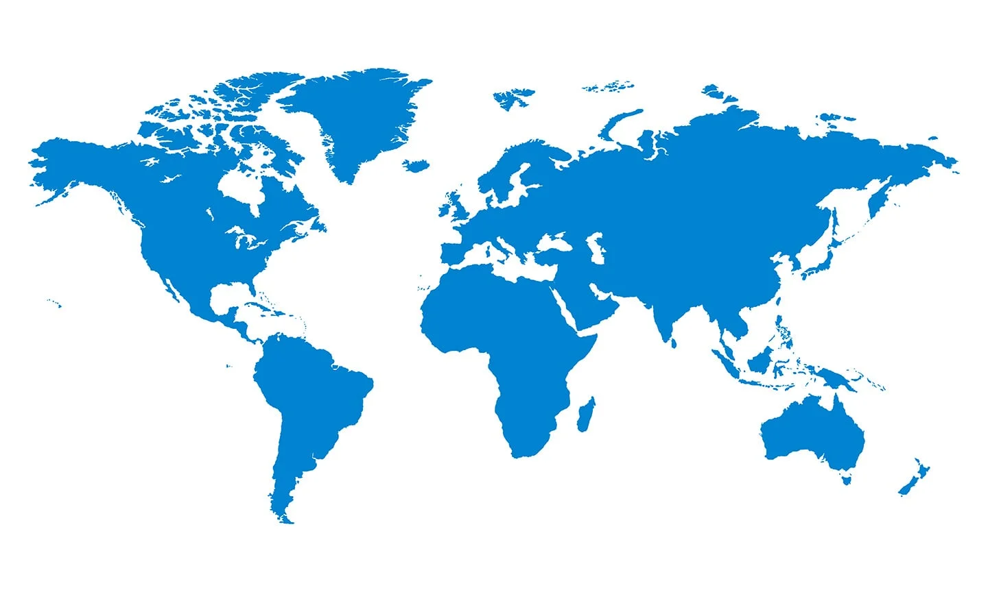 Continents of the world